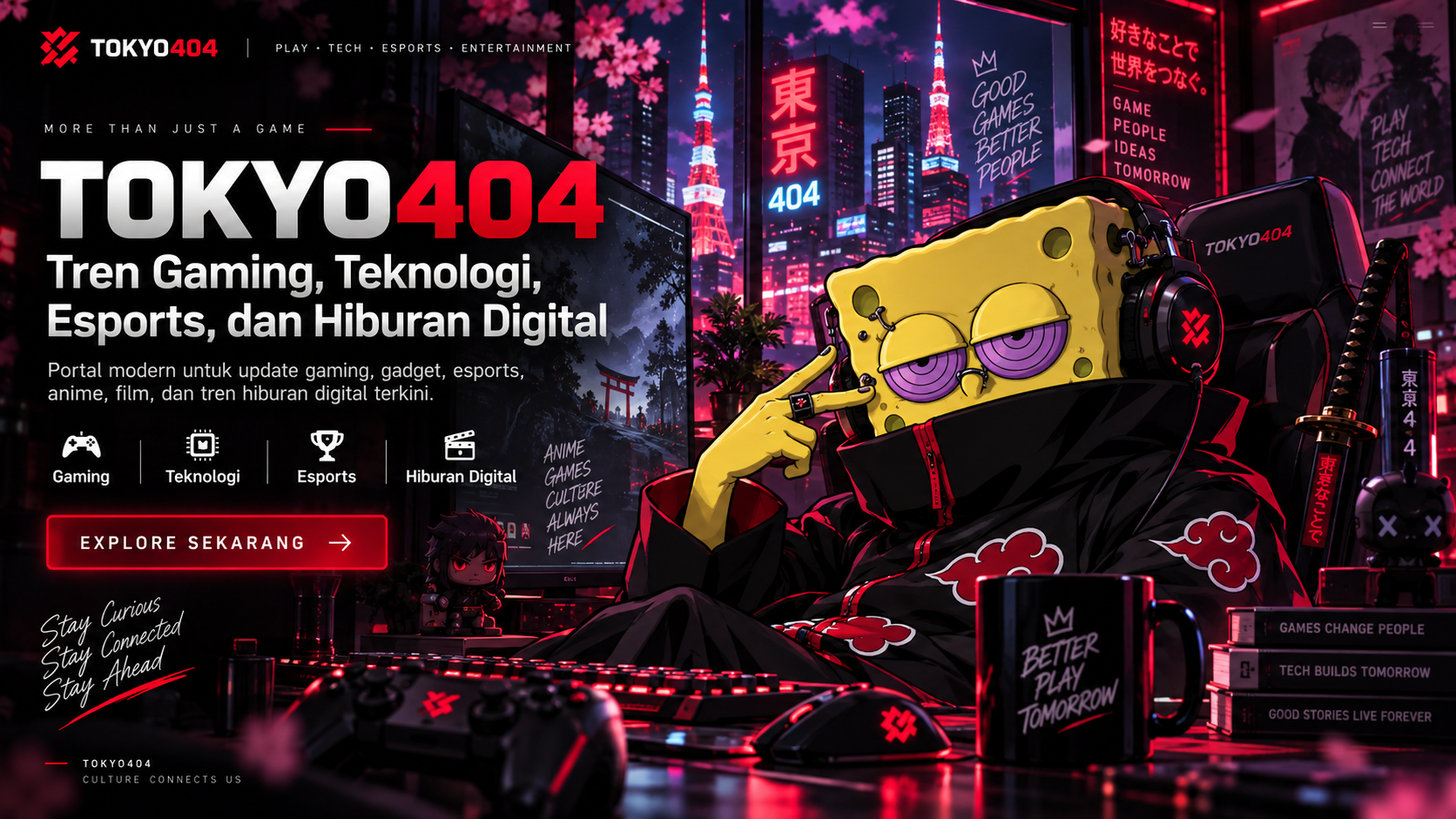 TOKYO404 | Tren Gaming, Teknologi, Esports, dan Hiburan Digital